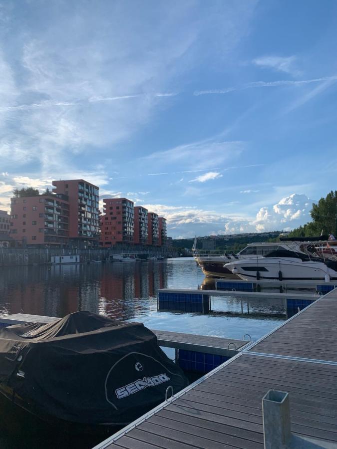 Marina Island - Modern Riverside With Terrace * Prague